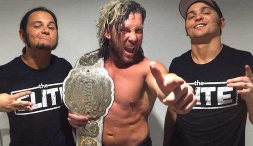 Kenny Omega and The Young Bucks perform as 'The Elite' all over the world 