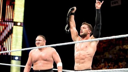 Finn Balor and Samoa Joe renewed their rivalry from their NXT days