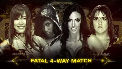 Kairi Sane vs. Ember Moon vs. Peyton Royce vs. Nikki Cross