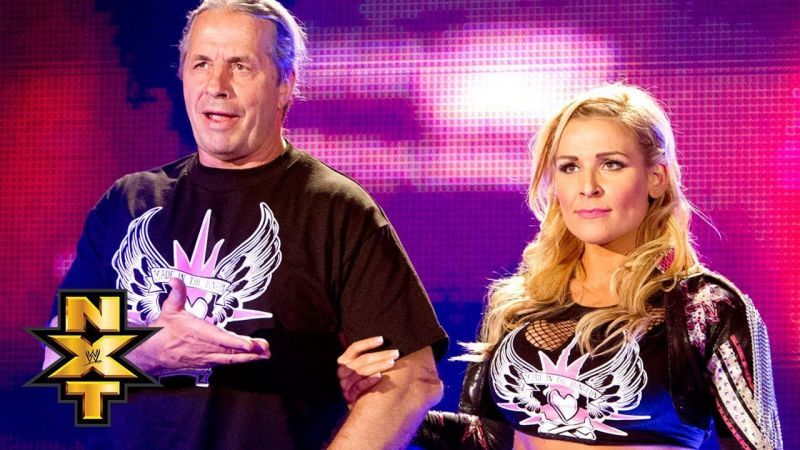 Bret Hart and Natalya Neidhart