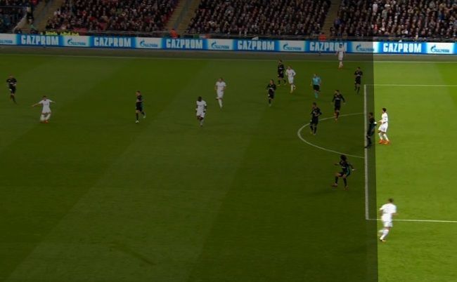 Spurs goal offside Real Madrid