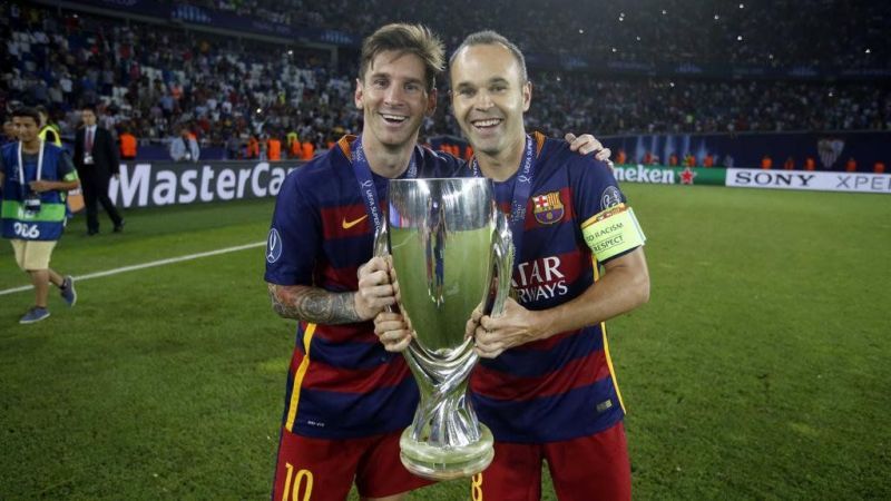 Messi and Iniesta have won 30 trophies each with FC Barcelona