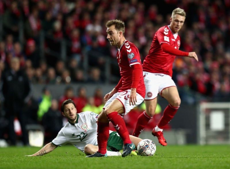 Denmark were left frustrated by a tough Irish backline
