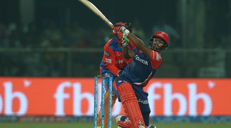 Rishabh Pant smashed nine sixes and six four in his knock of 97 runs