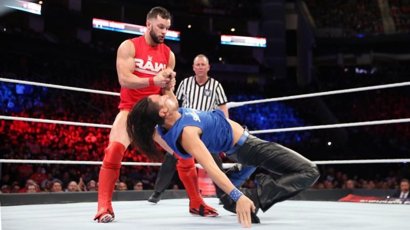 Finn Balor versus Shinsuke Nakamura was teased last night 