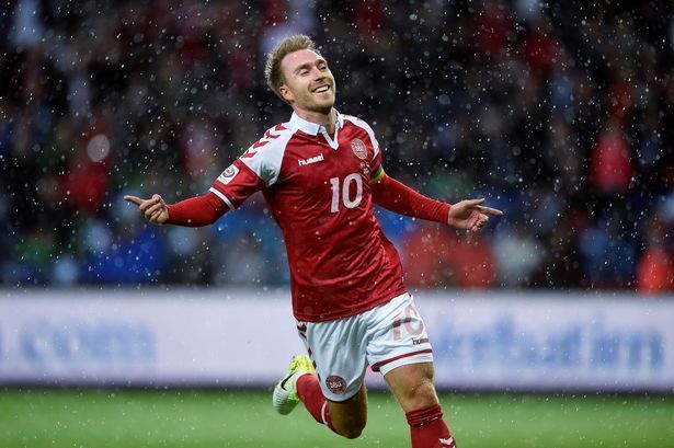 Christian Eriksen emphatically sealed Denmark&#039;s qualification with a hat-trick against Ireland