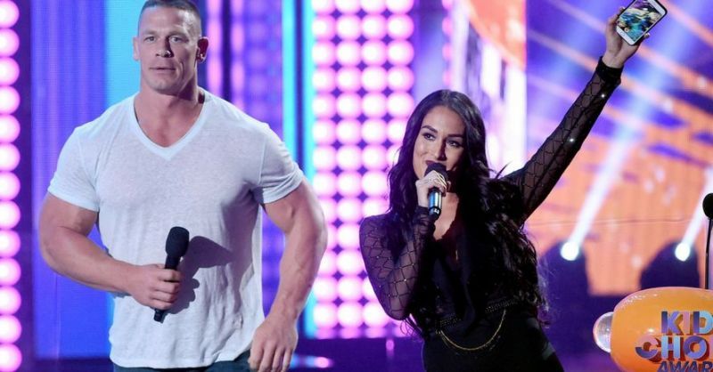 Nikki Bella and John Cena