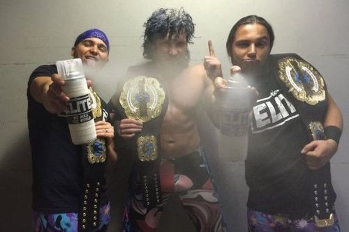 The Elite as the Never Openweight Six-Man Tag Team Champions