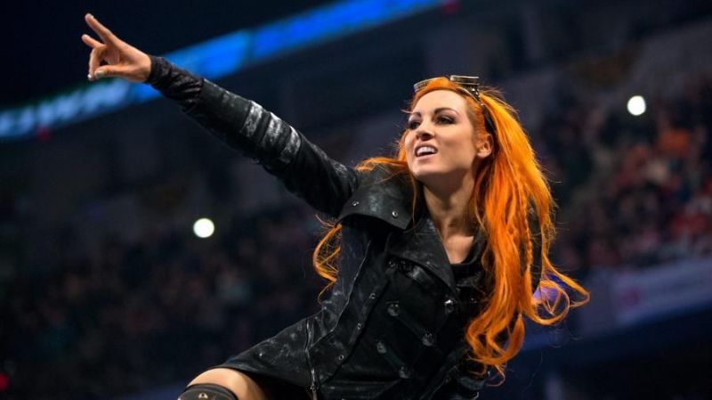 Becky was the inaugural SmackDown LIVE Women&#039;s Champion but just look where she is now