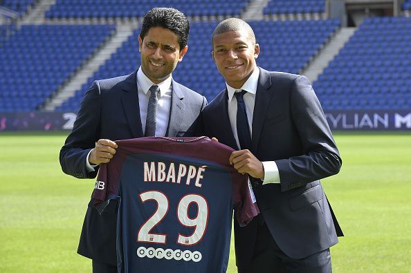 Paris Saint Germain Unveil New Signing Kylian Mbappe