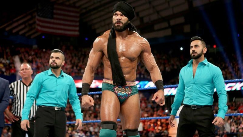 Image result for wwe jinder mahal and singh brothers