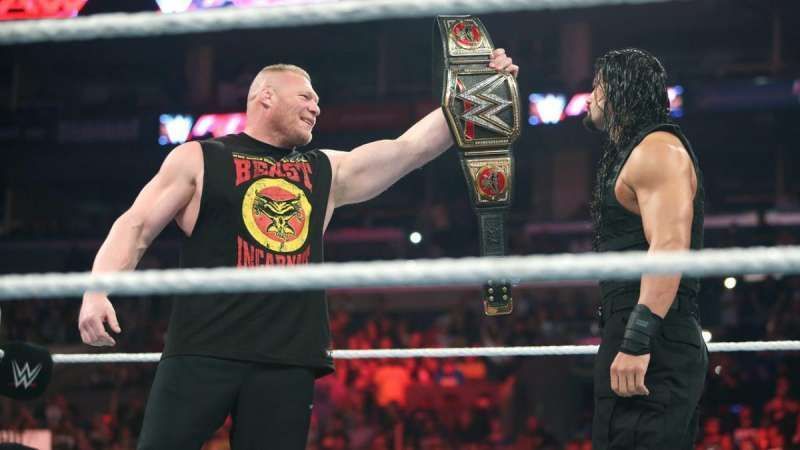 Roman Reigns Brock Lesnar