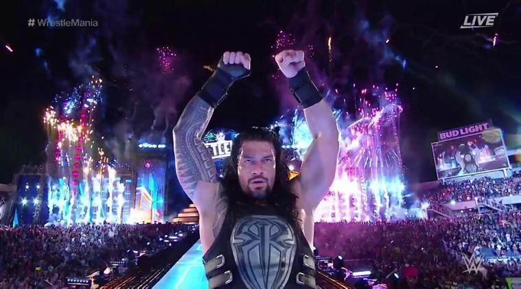 Roman Reigns WrestleMania 34