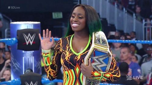 Naomi has her sights set on a pop culture opponent