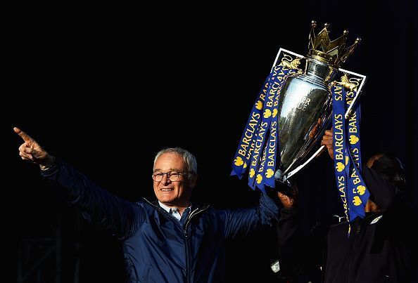 Leicester City Barclays Premier League Winners Bus Parade