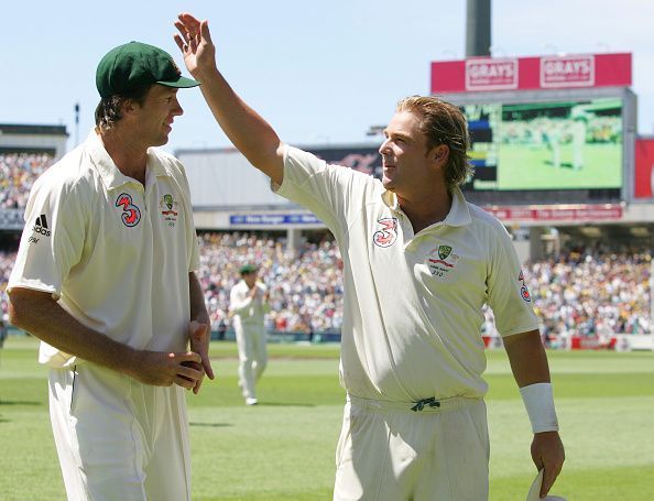 Glenn McGrath Shane Warne