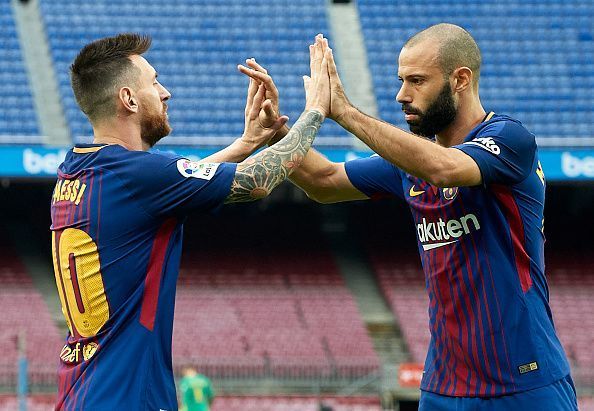Mascherano reveals Messi&#039;s key role in his transfer from Liverpool