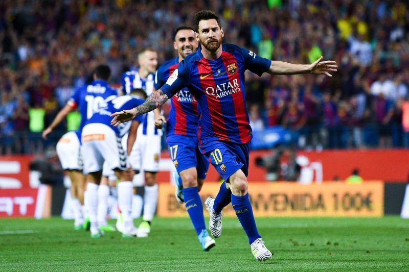 Image result for lionel messi vs alaves copa del rey final