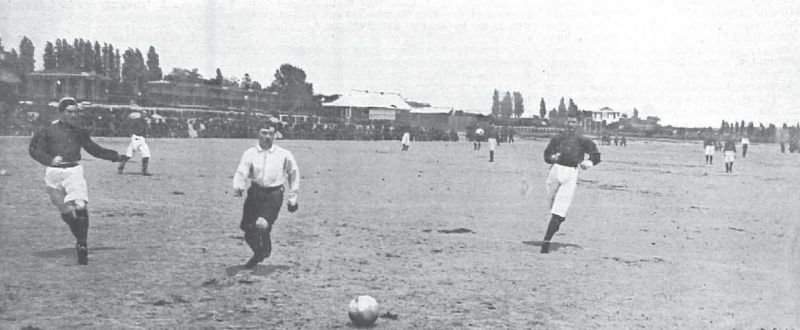 The very first El Clasico during the Copa Coronaci&Atilde;&sup3;n 1902