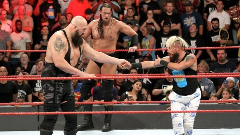 Big Cass vs. Big Show and Enzo feud