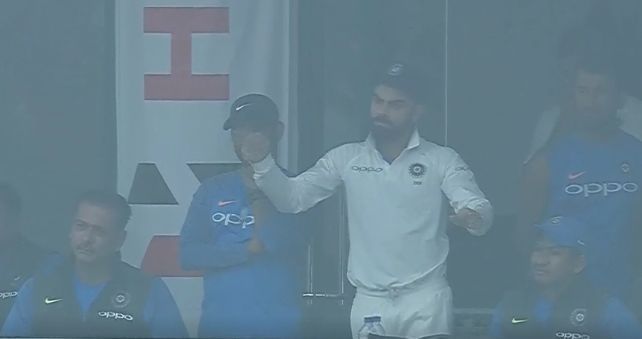 Kohli had enough of it and called time on India&#039;s innings