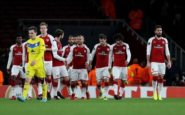 Arsenal FC v BATE Borisov - UEFA Europa League