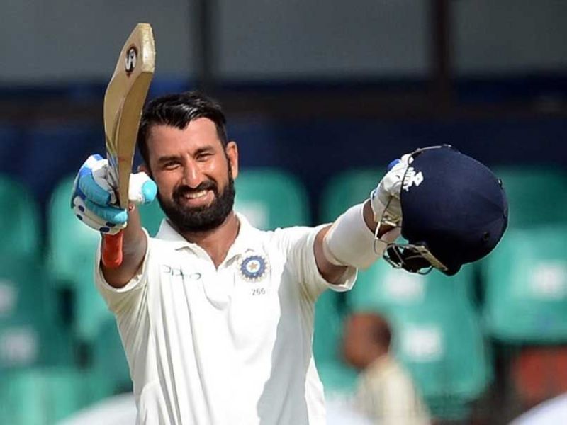 Cheteshwar Pujara scored a brilliant double hundred