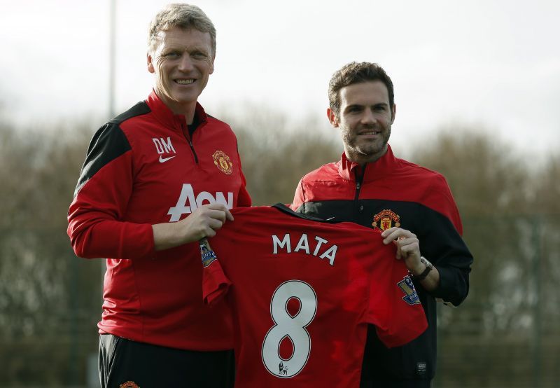 Image result for mata manchester united david moyes