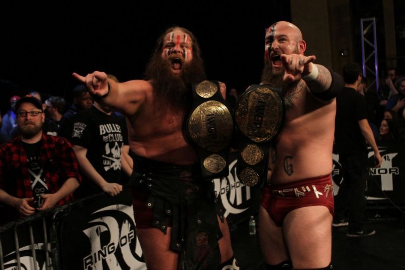 War Machine are two time IWGP Tag Team Champions