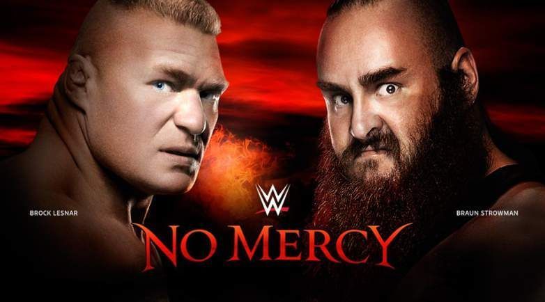 No Mercy 2017 poster.