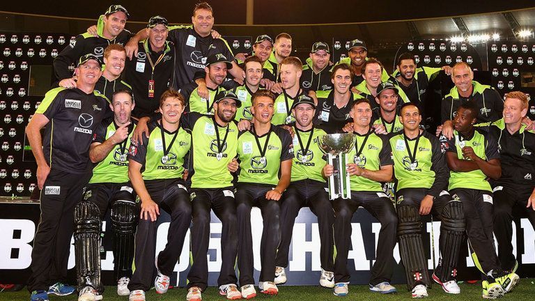 Sydney Thunder were the surprise winners of the 2015-16 BBL