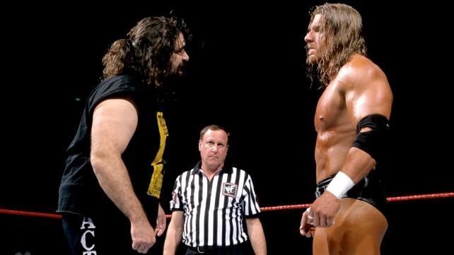 Image result for cactus jack vs triple h