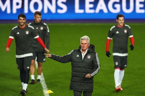 Bayern Muenchen Training and Press Conference