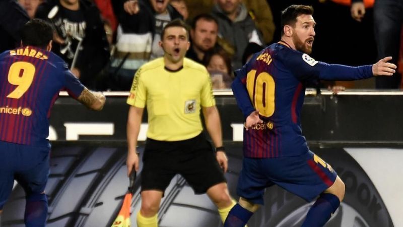 Barcelona had a tough game against Valencia which saw Messi&#039;s goal wrongly ruled out