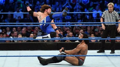 AJ Styles and Jinder Mahal had a WWE Championship match after SmackDown Live went off the air