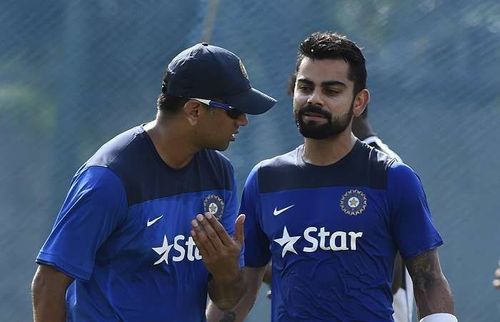 Rahul Dravid Virat Kohli