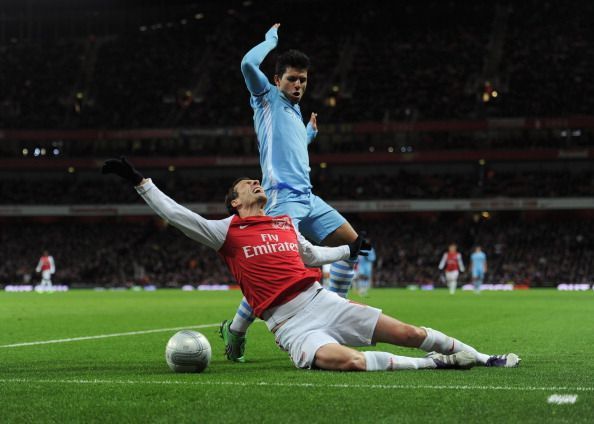 Arsenal v Manchester City - Carling Cup Quarter Final