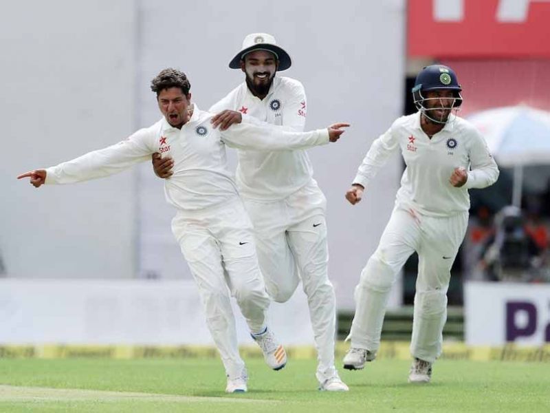 Kuldeep Yadav&nbsp;made his Test debut&nbsp;against Australia&nbsp;in March, 2017.