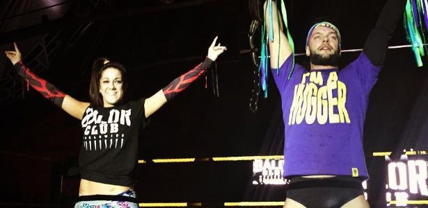 Bayley and Finn Balor Mixed Match Challenge