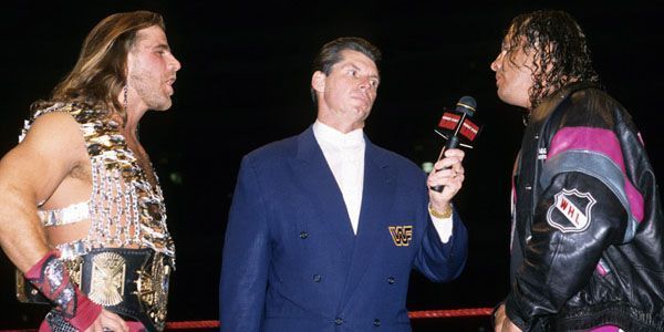 images via eyesonthering.com The HBK and Hitman feud raged on for several years.