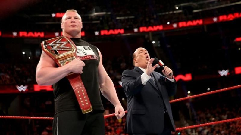 Brock Lesnar and Paul Heyman