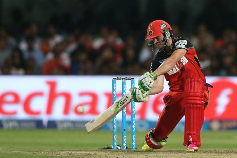 AB de Villiers playing for RCB