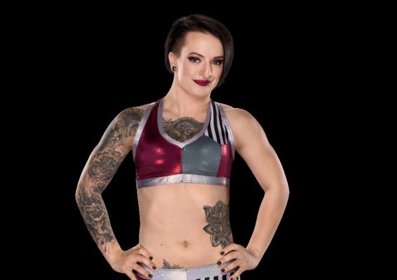 Ruby Riott has her own unique look.