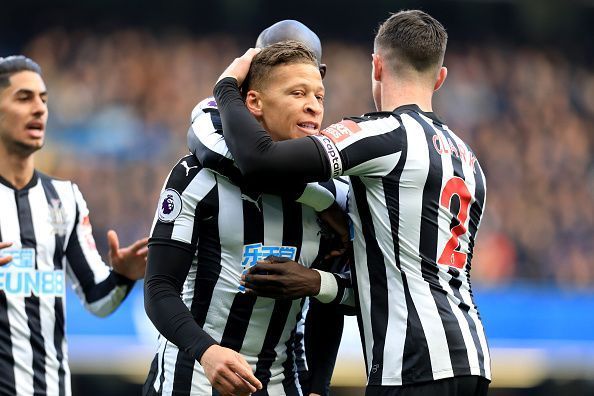 Gayle opened the scoring but Newcastle failed to old on