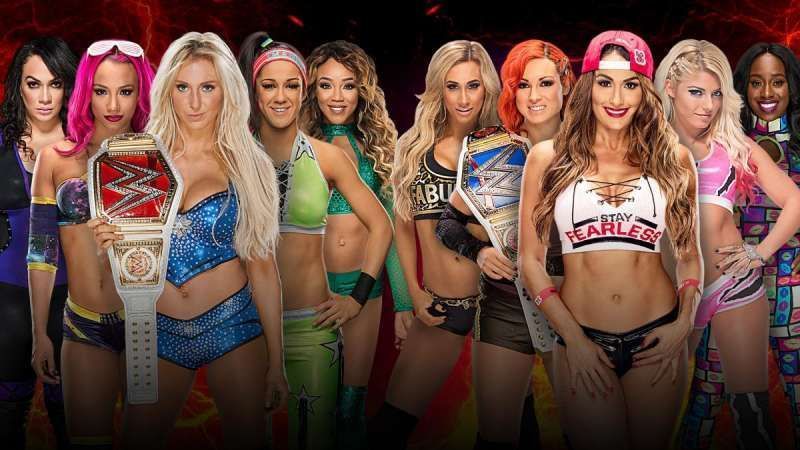 5 Female Wrestlers with the best matches of WWE Main Roster 2017