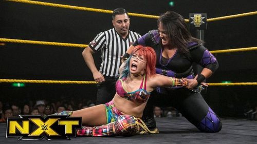 Nia Jax and Asuka