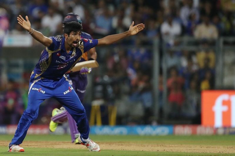 Jasprit Bumrah appealing