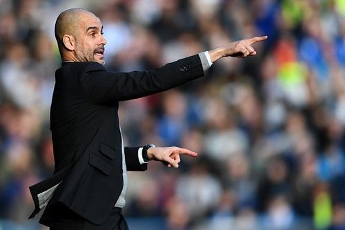 Pep Guardiola Manchester City defending tactics