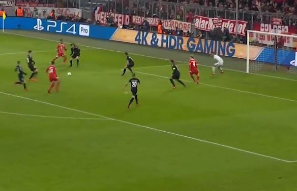 Corentin Tolisso run goal Kingsley Coman assist Bayern Munich 3-1 PSG