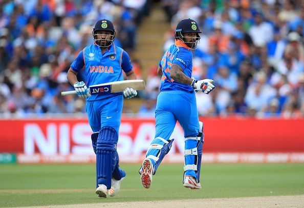 Rohit Sharma and Shikhar Dhawan